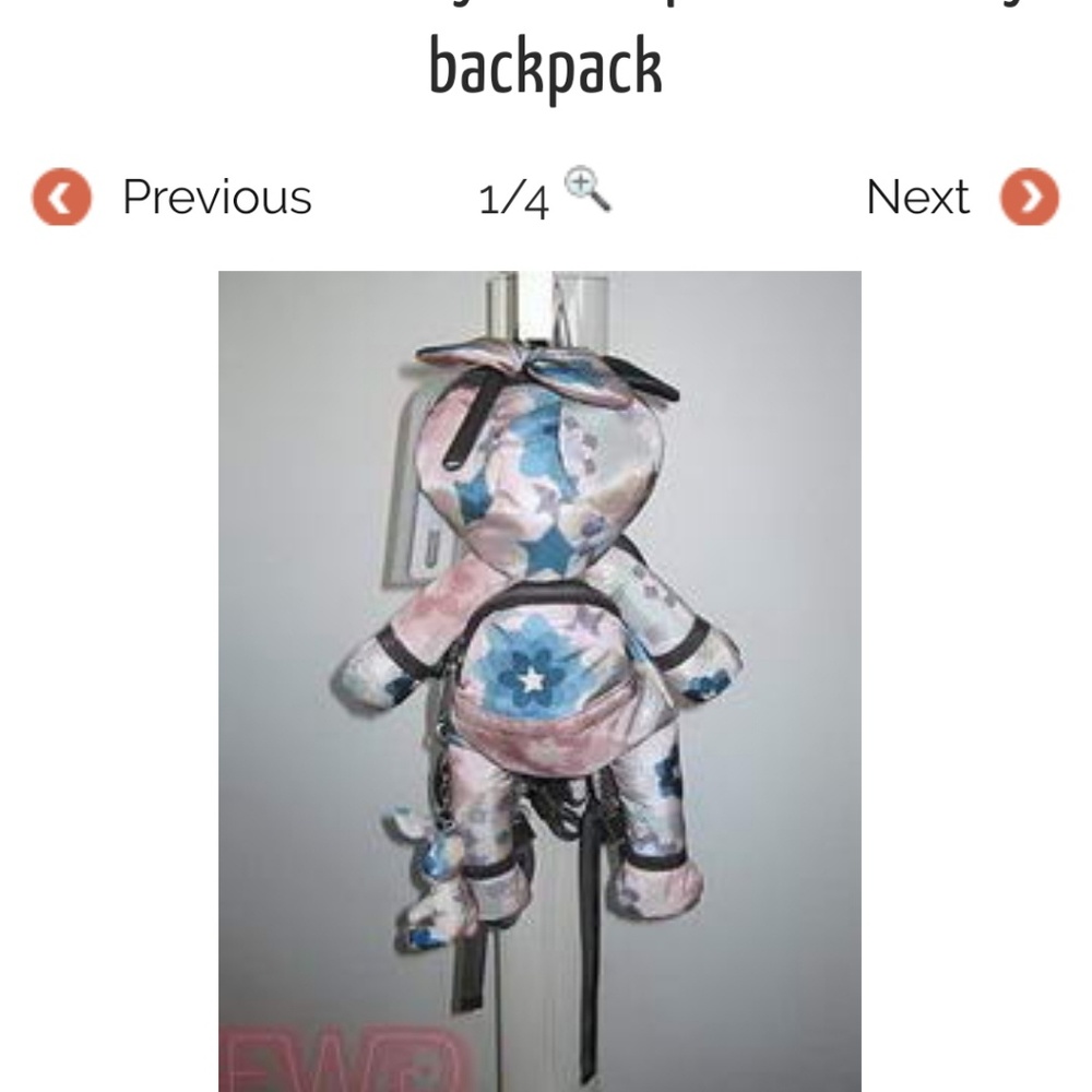 ISO LESPORTSAC STELLA MCCARTNEY BUNNY BACKPACK